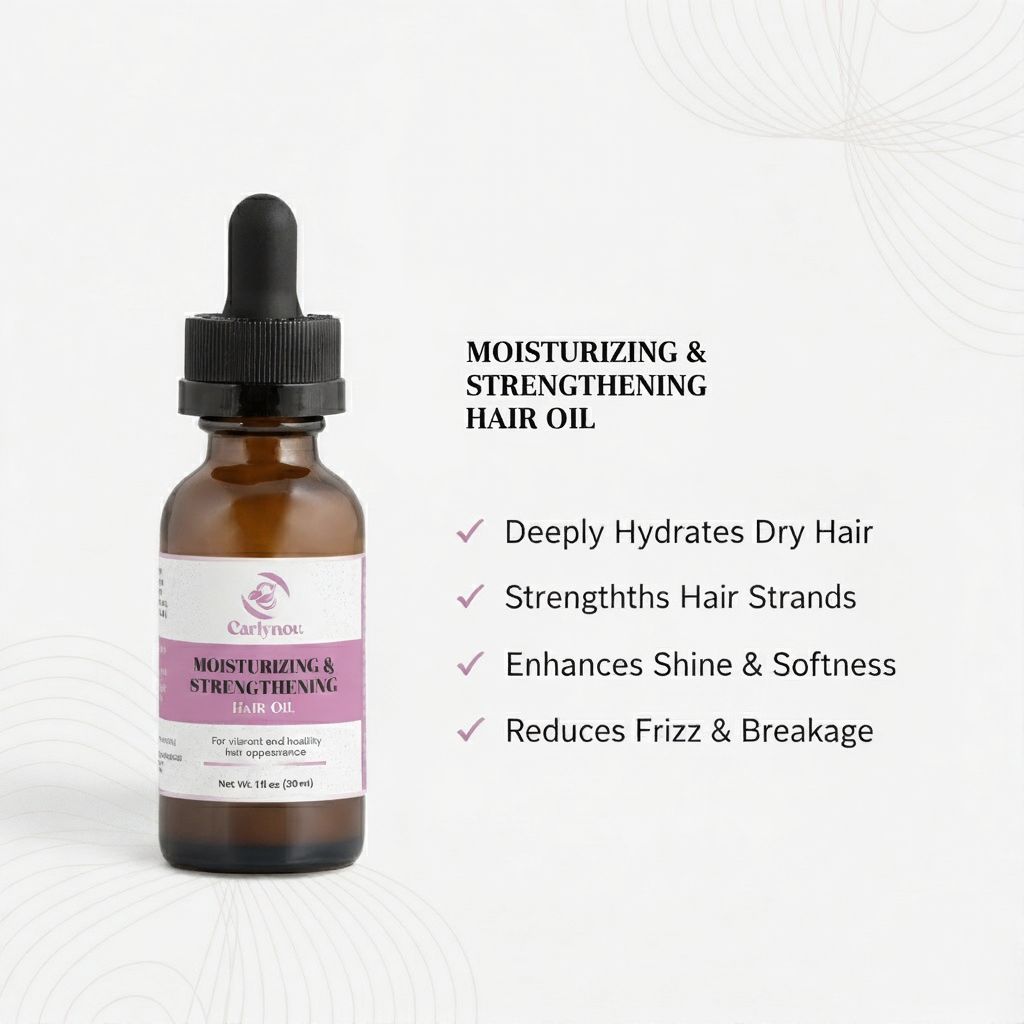 Moisturizing & Strengthening Hair Oil